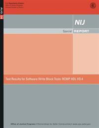 Test Results for Software Write Block Tools - Rcmp Hdl