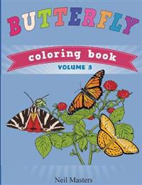Kirjan kansi "Butterfly Coloring Book (Avon Coloring Books)"