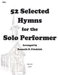 52 Selected Hymns for the Solo Performer-oboe version