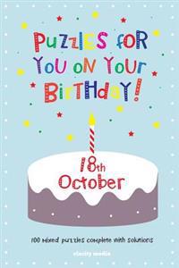 Puzzles for you on your birthday - 18th October