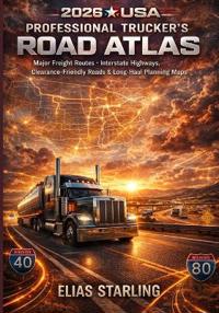 2026 USA Professional Trucker's Road Atlas