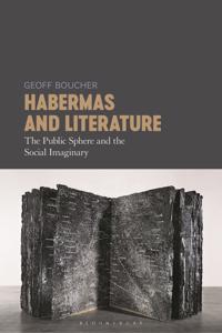 Kirjan kansi "Habermas and Literature"