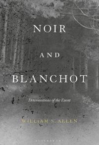 Kirjan kansi "Noir and Blanchot"