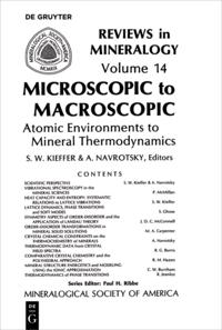 Reviews in Mineralogy & Geochemistry