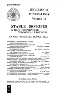 Reviews in Mineralogy & Geochemistry
