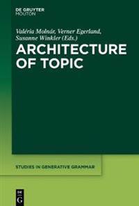 Kirjan kansi "Architecture of Topic"