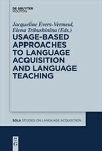 Kirjan kansi "Usage-Based Approaches to Language Acquisition and Language Teaching"