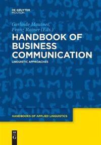 Handbook of Business Communication