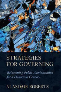 Kirjan kansi "Strategies for Governing"
