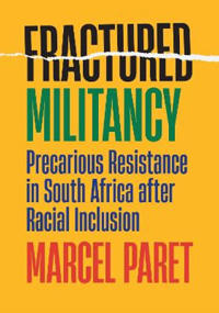 Kirjan kansi "Fractured Militancy"