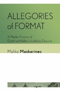 Kirjan kansi "Allegories of Format"