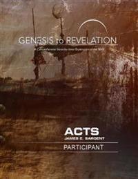 Genesis to Revelation: Acts Participant Book [Large Print]
