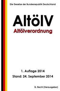 Altölverordnung (AltölV)