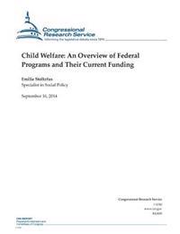 Bokomslag för "Child Welfare: An Overview of Federal Programs and Their Current Funding"