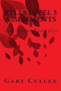 PTLLS Level 3 Assessments: Assessment Examples