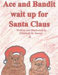 Ace and Bandit wait up for Santa Claus
