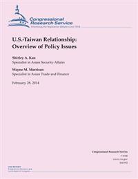 Kirjan kansi "U.S.-Taiwan Relationship: Overview of Policy Issues"