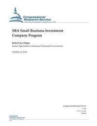 Bokomslag för "Sba Small Business Investment Company Program"