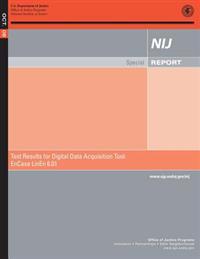 Test Results for Digital Data Acquisition Tool: EnCase LinEn 6.01