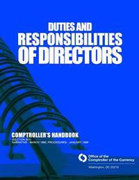 Duties and Responsibilities of Directors Comptrollers Handbook (section 501)