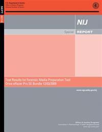 Test Results for Forensic Media Preparation Tool: Drive eRazer Pro SE Bundle 12/03/2009