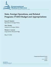 Kirjan kansi "State, Foreign Operations, and Related Programs: Fy2015 Budget and Appropriations"