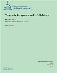 Kirjan kansi "Venezuela: Background and U.S. Relations"