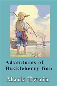 Bokomslag för "Adventures of Huckleberry Finn"