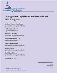 Bokomslag för "Immigration Legislation and Issues in the 113th Congress"
