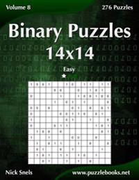 Binary Puzzles 14x14 - Easy - Volume 8 - 276 Puzzles
