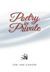 Kirjan kansi "Poetry In Private"