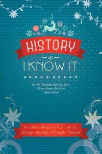 Kirjan kansi "History as I Know It"