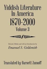 Kirjan kansi "Yiddish Literature in America 1870-2000"