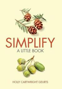 Kirjan kansi "Simplify"