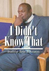 Bokomslag for "I Didn't Know That"