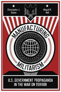 Kirjan kansi "Manufacturing Militarism"