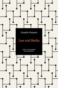 Kirjan kansi "Law and Media"