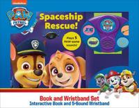 Nickelodeon PAW Patrol: Spaceship Rescue! Book and 5-Sound Wristband Set