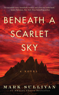 Beneath a scarlet sky - a novel