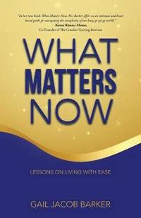 Bokomslag for "What Matters Now"