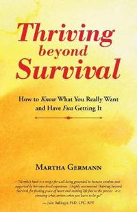 Kirjan kansi "Thriving beyond Survival"