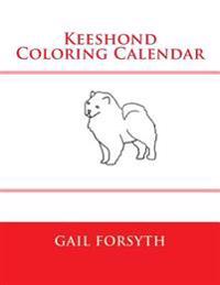 Keeshond Coloring Calendar