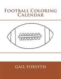 Football Coloring Calendar