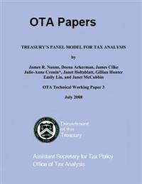 Treasury's Panel Model for Tax Analysis