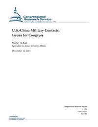 Kirjan kansi "U.S.-China Military Contacts: Issues for Congress"