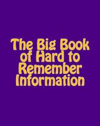 The Big Book of Hard to Remember Information: (Keep Me Safe!)