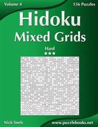 Hidoku Mixed Grids - Hard - Volume 4 - 156 Logic Puzzles