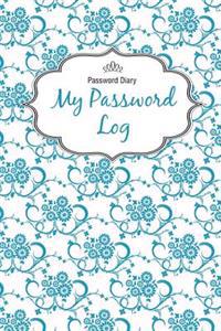 Password Diary: My Password Log