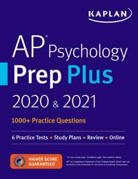AP Psychology Prep Plus 2020 & 2021
