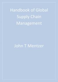 Handbook of Global Supply Chain Management
